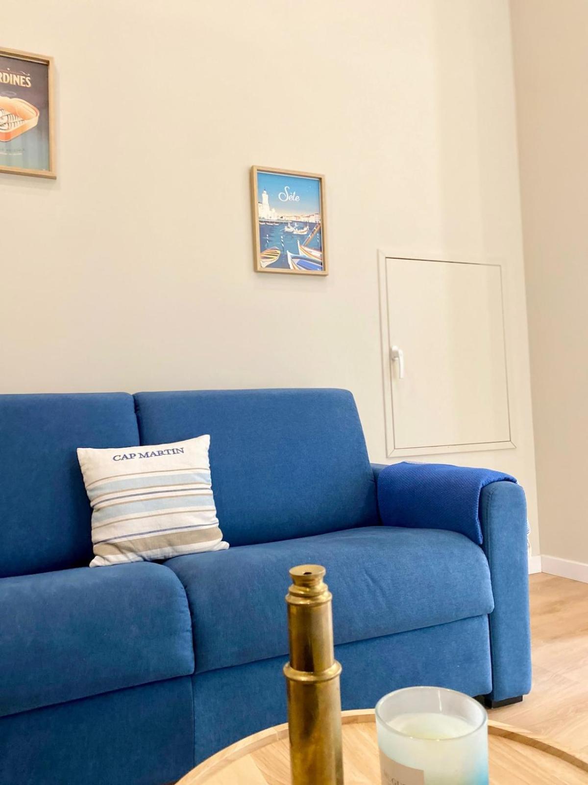 'la Perriere' Joli T2 En Duplex Clim, Wifi * Sete